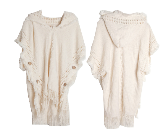 Hazel Timeless Charm Jacket - Cozy Elegance in Light Khaki