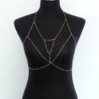 Layered Chest Body Chain Harness