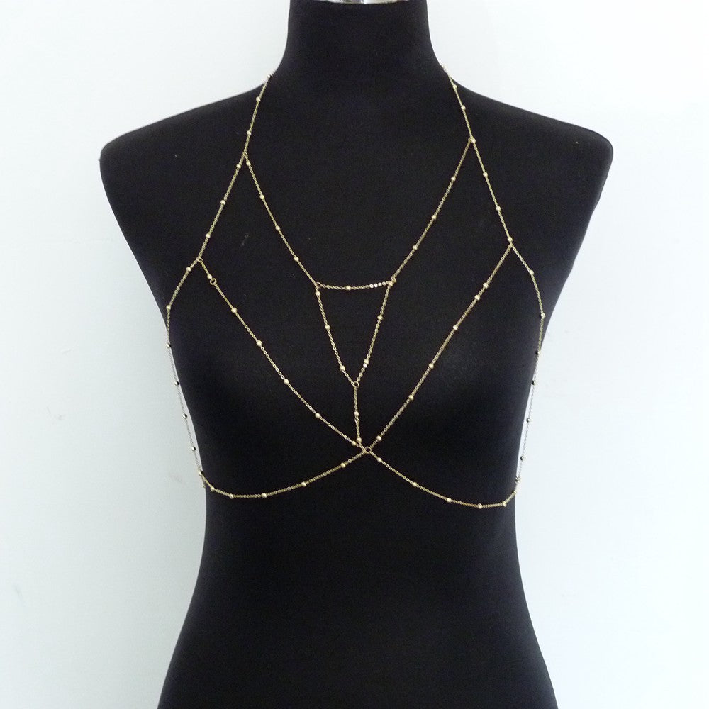 Layered Chest Body Chain Harness