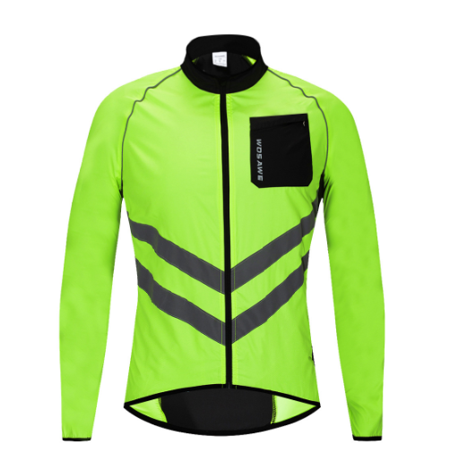 Reflective Jacket for Cycling and Fishing Activities