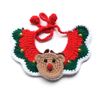 Pet Christmas Collar with Reindeer Design for Cats & Dogs