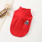 Solid Color Zipper Coat for Dogs