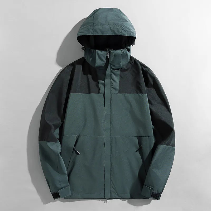 Men's High Waterproof Three-in-one Shell Jacket