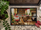 Golden Retriever Christmas Cookies Doormat