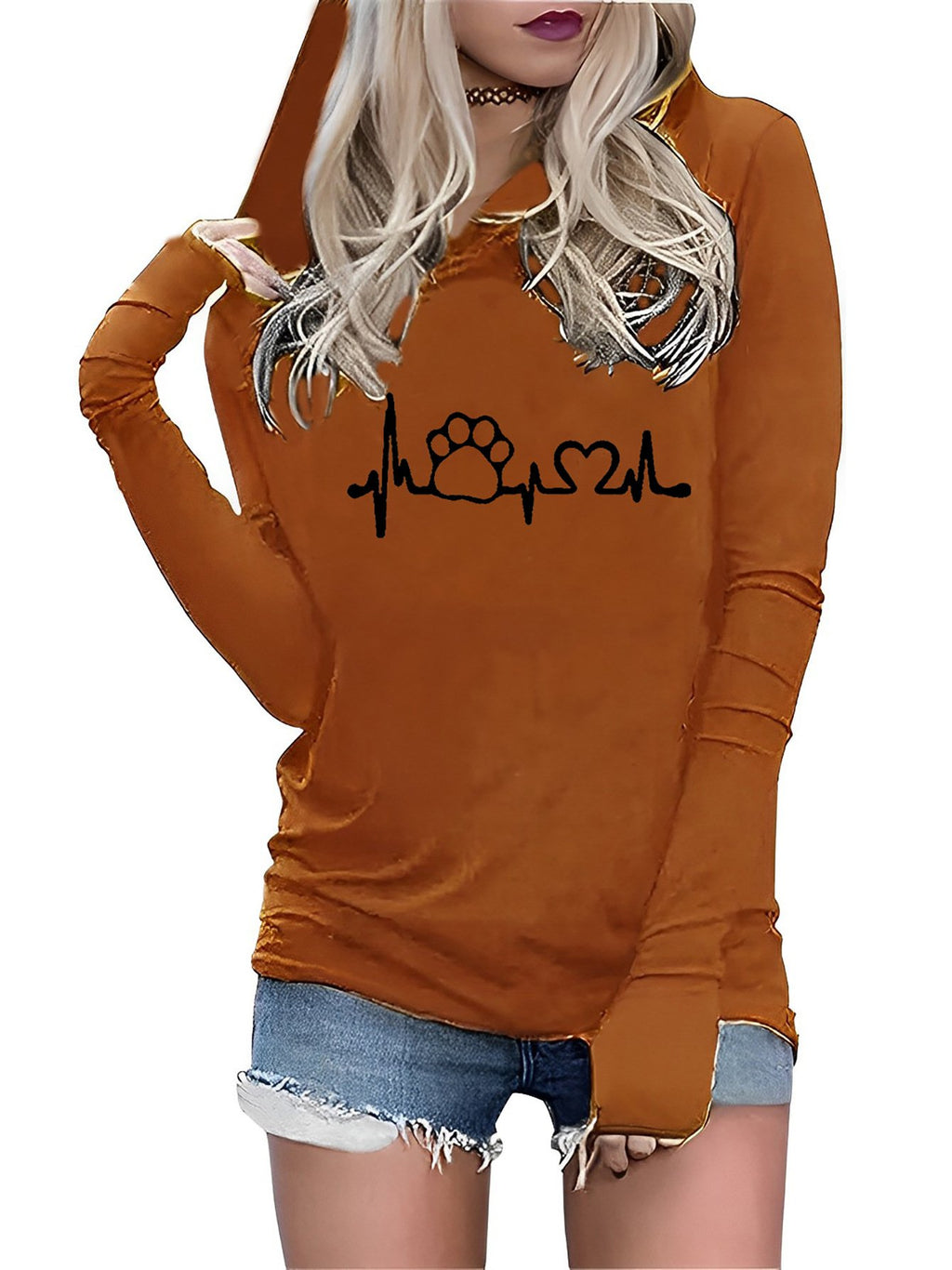 Slim Hoodie with Autumn and Winter Alphabet Embroidery | Streetwear
