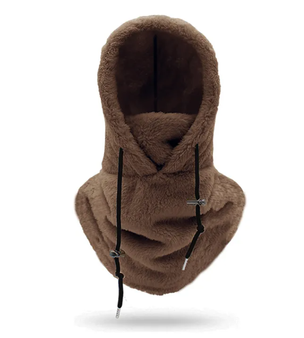 Winter Outdoor Windproof Cap & Scarf | Embroidered Cap