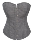 Factory Direct Denim Corset with Print Design