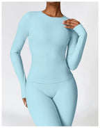 Women's Slim Long Sleeve Pullover | Streetwear