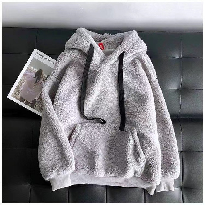 Women's Lambswool Hooded Sweatshirt | Streetwear