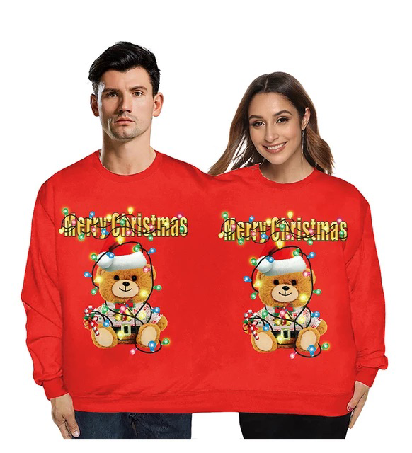 Christmas Long Sleeve Sweater for One Piece Fans