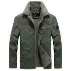 2024 Men's Cotton Padded Winter Parka Jacket