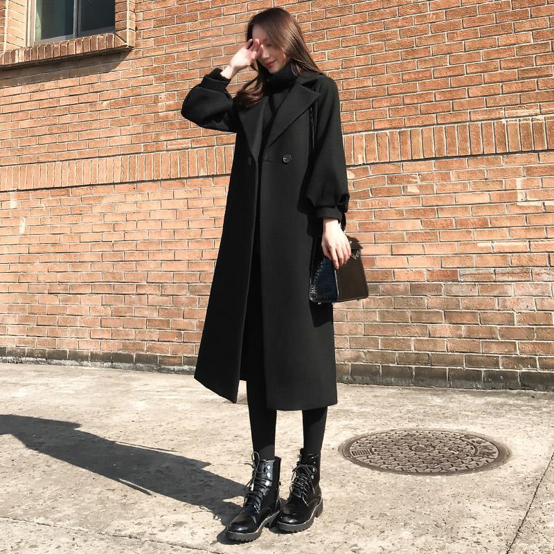 Thin Fashionable Woolen Coat for Autumn and Winter