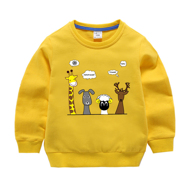 Long Sleeve Cotton Sweatshirt for Babies (Spring/Autumn) | Streetwear