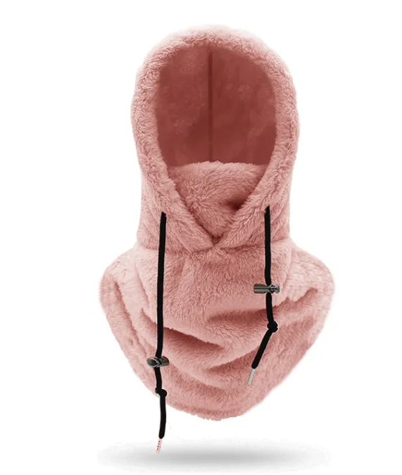 Winter Outdoor Windproof Cap & Scarf | Embroidered Cap