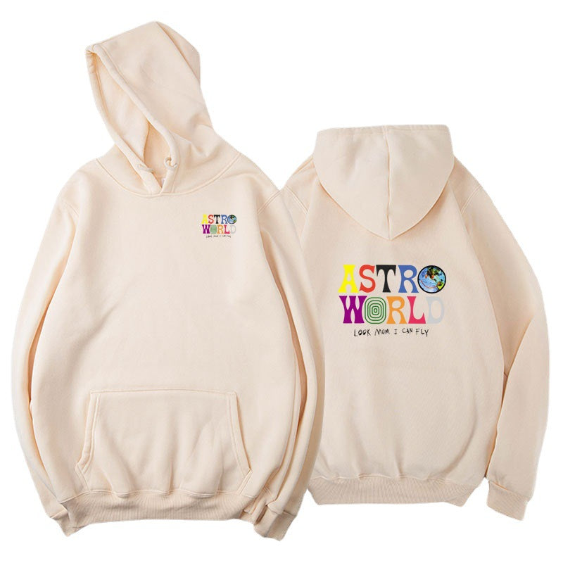 Ice Cream Pattern Casual Loose Ladies Hoodie Sweater | Streetwear