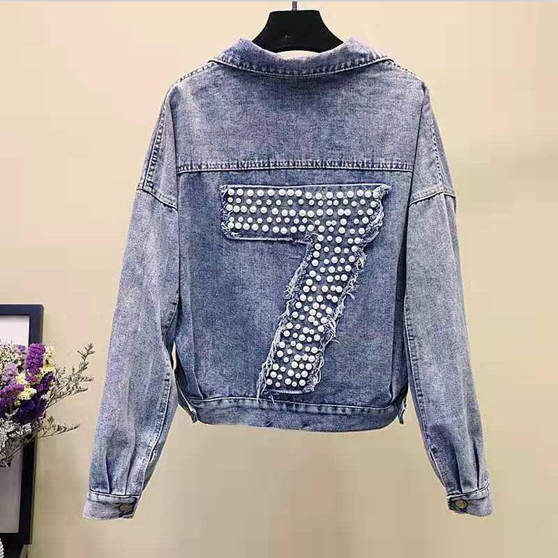 7-Word Slim Denim Jacket for Stylish Outfits