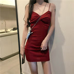 Summer French Hepburn Style Small Base Sling Dress