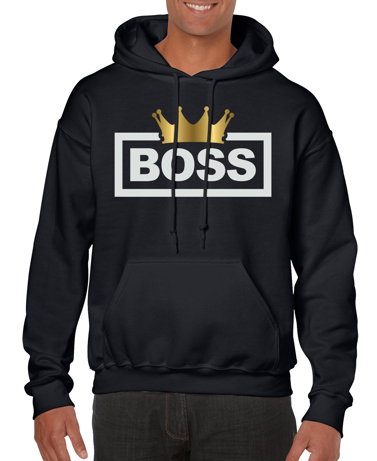 Boss Crown Men’s Hoodie | Streetwear