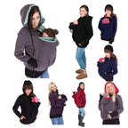 Three-in-One Multifunctional Mother Kangaroo Sweater Jacket