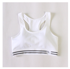 Wireless Racerback Sports Bra Crop Top