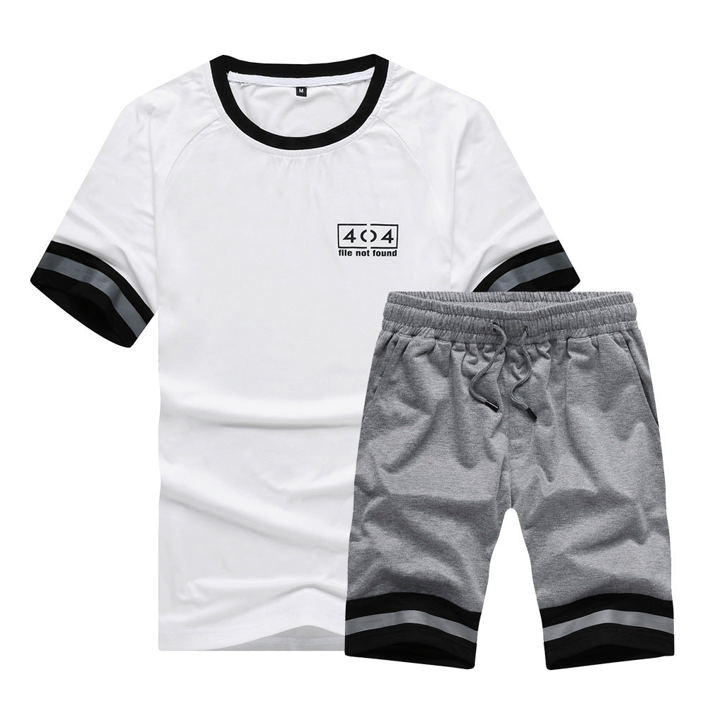 Round Neck Stripe Contrast Pullover for Casual Sports | Streetwear