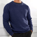 2024 Spring Men's Casual Long Sleeve Knit Sweater