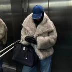 Winter Coat European And American Socialite Style