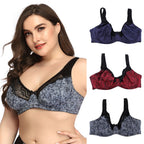 Ultra-Thin Oversized Printed Sexy Lace Bra