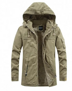 Men's Plush Washed Jacket