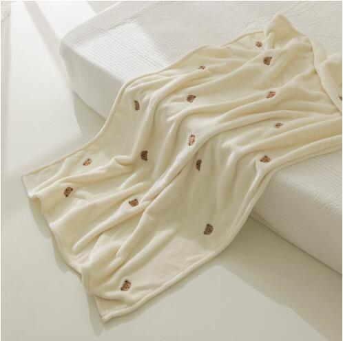 Soft Flannel Baby Blanket for Newborn Stroller (One Piece)
