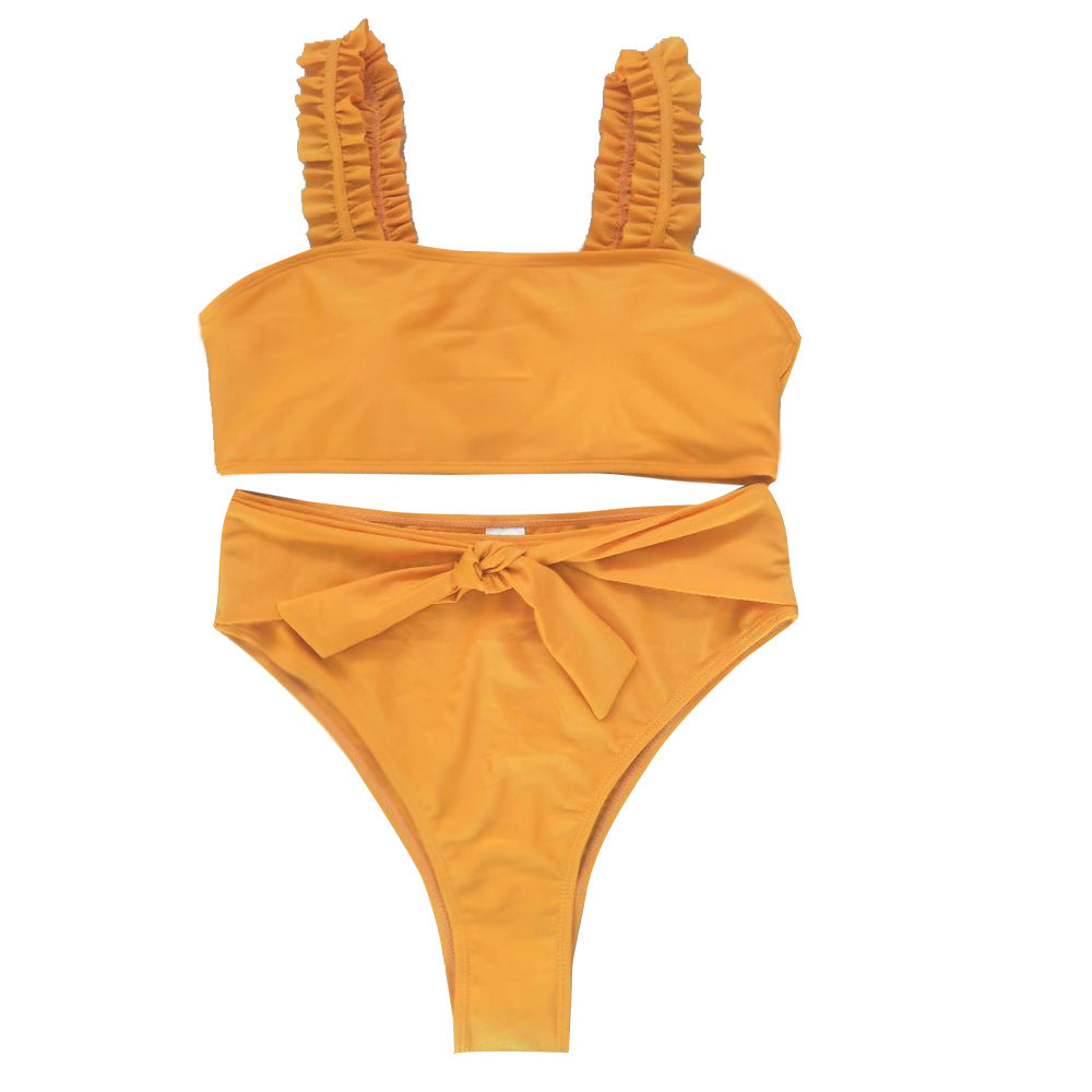 High Waist Polka Dot Bikini Set in 3 Colors