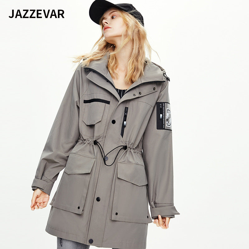 INS Mid-Length Windbreaker European Style Overalls