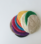 Japanese Wool Knit Hat for Women - Autumn & Winter | Embroidered Cap