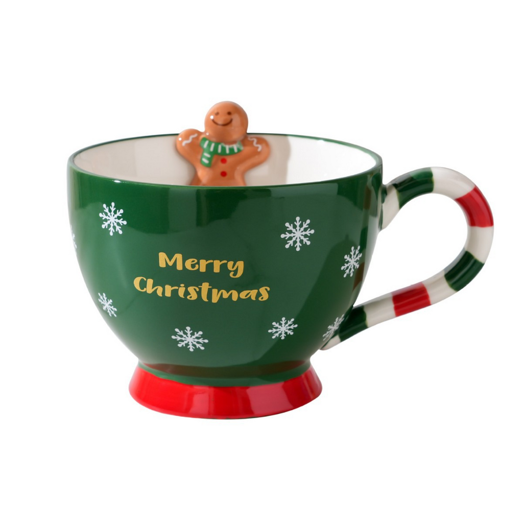 Christmas Ceramic Mug – Festive Gift Cup, 500ml