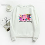 Nurse Heart Print Hoodie for Women - Fashionable Autumn/Winter | Streetwear