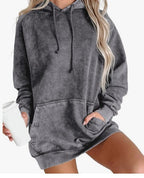 Plus Size Women's Hooded Sweater Top