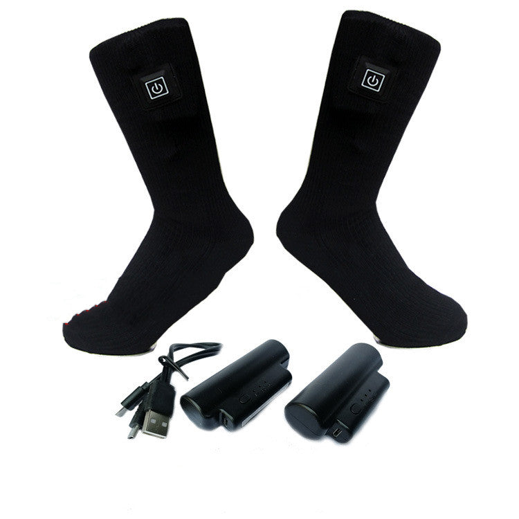 Double Layer Thermal Cotton Socks for Toe and Heel Warmth