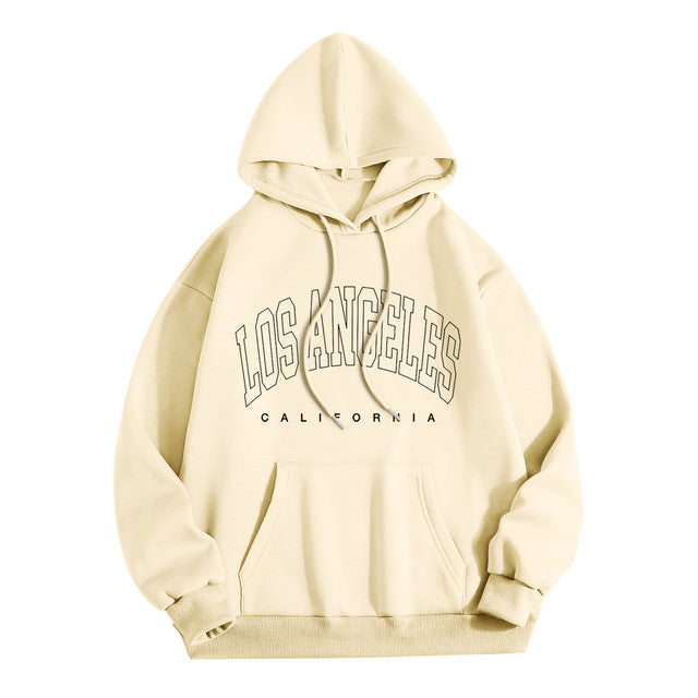 Men's and Women's Long Sleeve Hoodie with Graphic Print | Streetwear