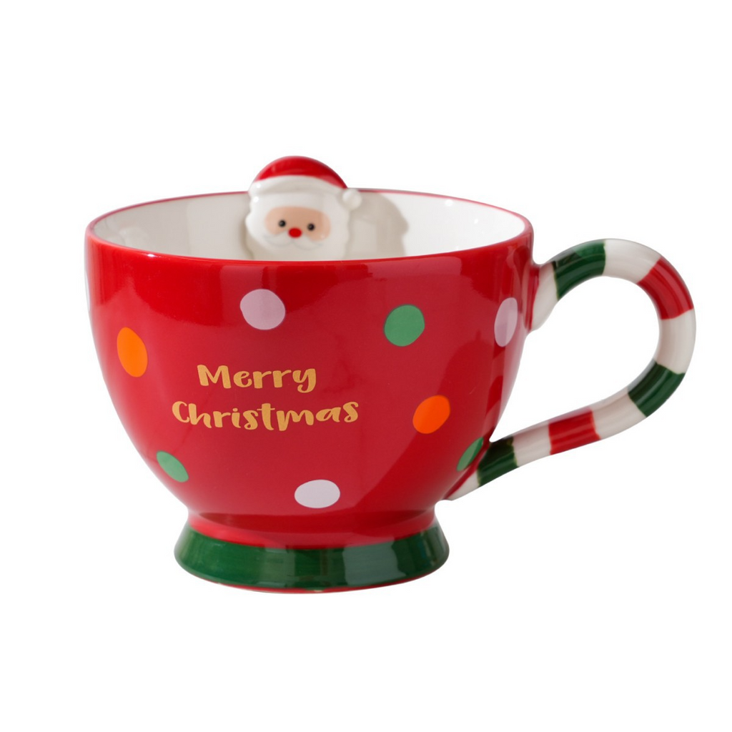 Christmas Ceramic Mug – Festive Gift Cup, 500ml