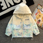 Children's Camouflage Jacket in Foreign Style (Small/Medium)