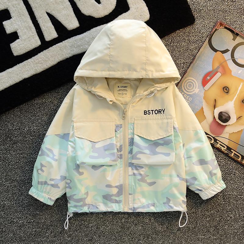 Children's Camouflage Jacket in Foreign Style (Small/Medium)