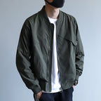 Casual Loose Fit Wild Baseball Collar Jacket