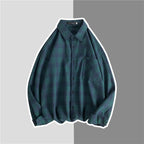 Men's Flannel Plaid Shirt Jacket in New Style
