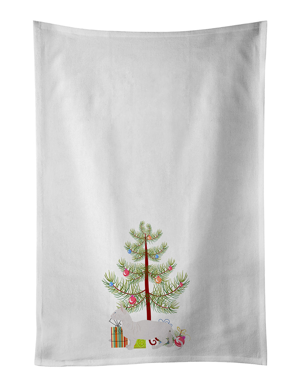 Bambino Cat Christmas Kitchen Towel Set of 2