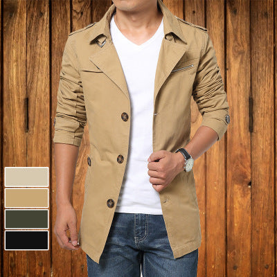 Men's Casual Windbreaker Jacket