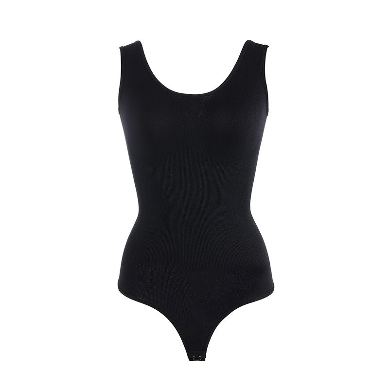 Plus Size Seamless One-piece Corset T-shaped Belly Pants