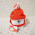 Red Christmas Sweater Hat for Festive Season | Embroidered Cap