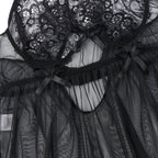 Lace Lingerie Nightgown for Women - Sexy Sleepwear
