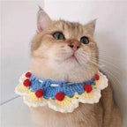 Knitted Collar Scarf for Cats and Dogs Accessories