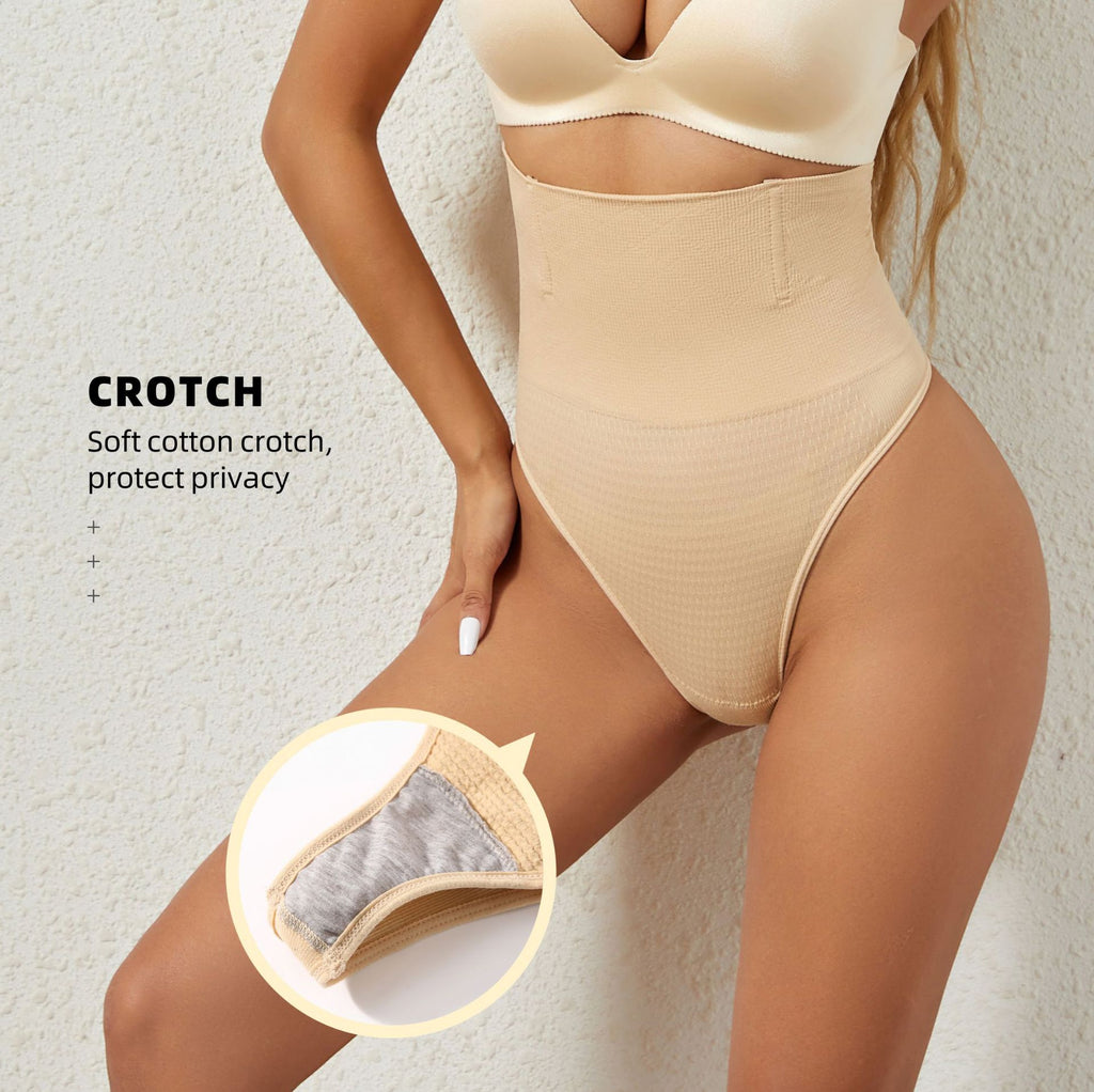 High-Waisted Shaping Thong for Women Plus Size